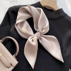 Luxurious 100% Silk Square Scarf for Women - Elegant Mulberry Fashion Accessory (14)