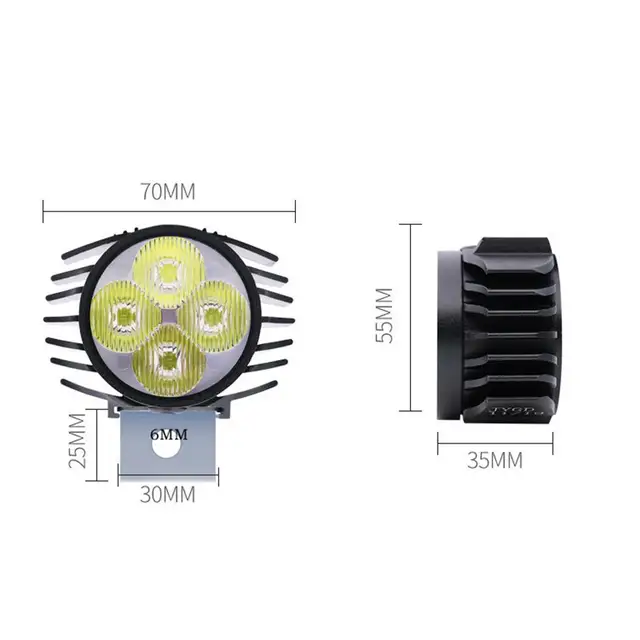 전기 자전거 경적 헤드라이트, 개조 울트라 브라이트, 다용도 LED 라이트