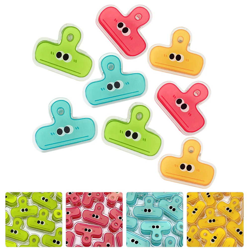 

Nolitoy Small Eye Clip Cute Binder Decorative Binder Folder Binder Food Bag Clips Coffee Bag Clip Small Bag Clips Paper
