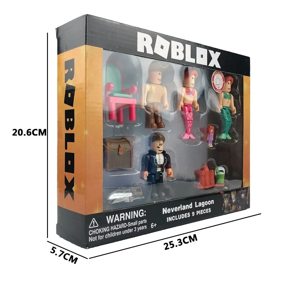 Virtual World Roblox Figurine Roblox Brinquedo Juguetes Block Doll Game  Peripheral Hand Model Decoration Children Toy Gift - AliExpress