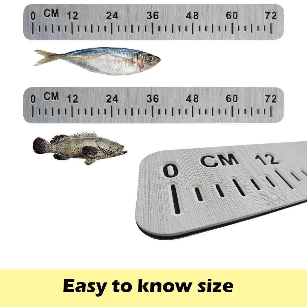 Fish Stick 72cm Deck Sail Boat Fishing Ruler Selfadhesive Fish