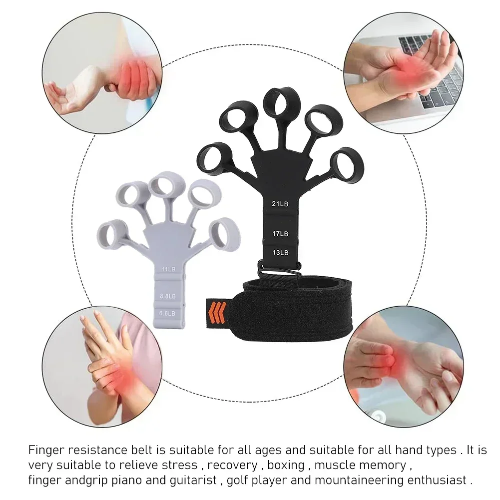 finger trainer Finger Gripper Training and Exercise Patient Hand Strengthener Guitar Finger Flexion and Extension Training Device Trainning
