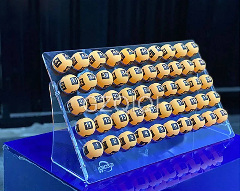 Display stand for lotto ball numeros de bingo lottery lottery machine lotto