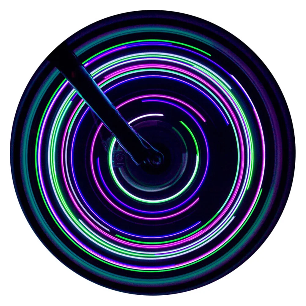 Bicycle Wheel Lights Mountain Bike Frame Decoration Lights Bicycle Spoke Lights Night Riding Bicycle Wheel Lights Valve Lamp