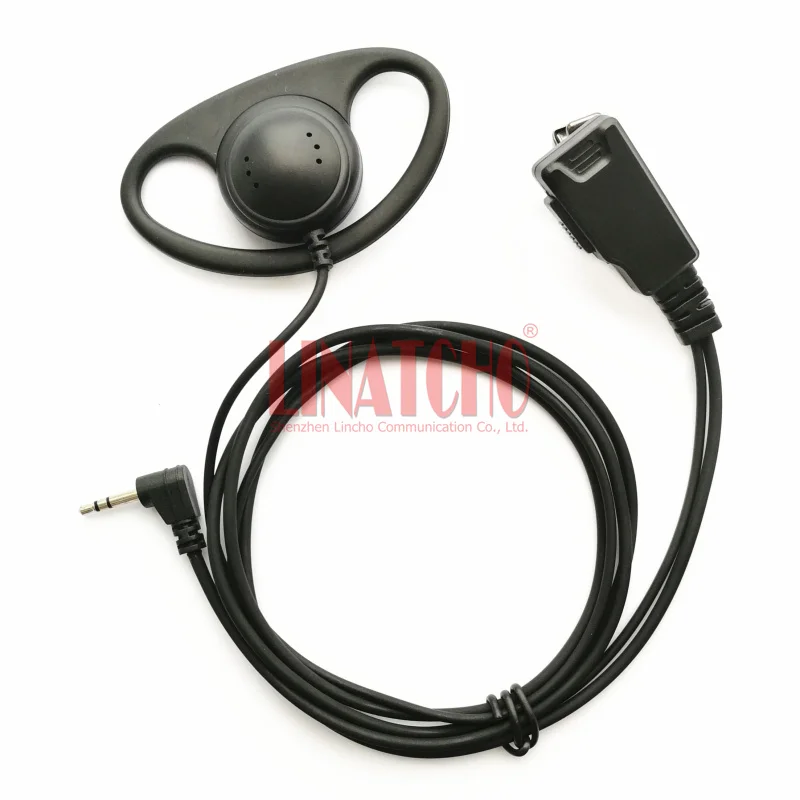 Big PTT Earphone for T5428 T5628 T5728 T5720 T6200C TH-UV3R TH2R etc.Walkie Talkie 2.5MM Pin