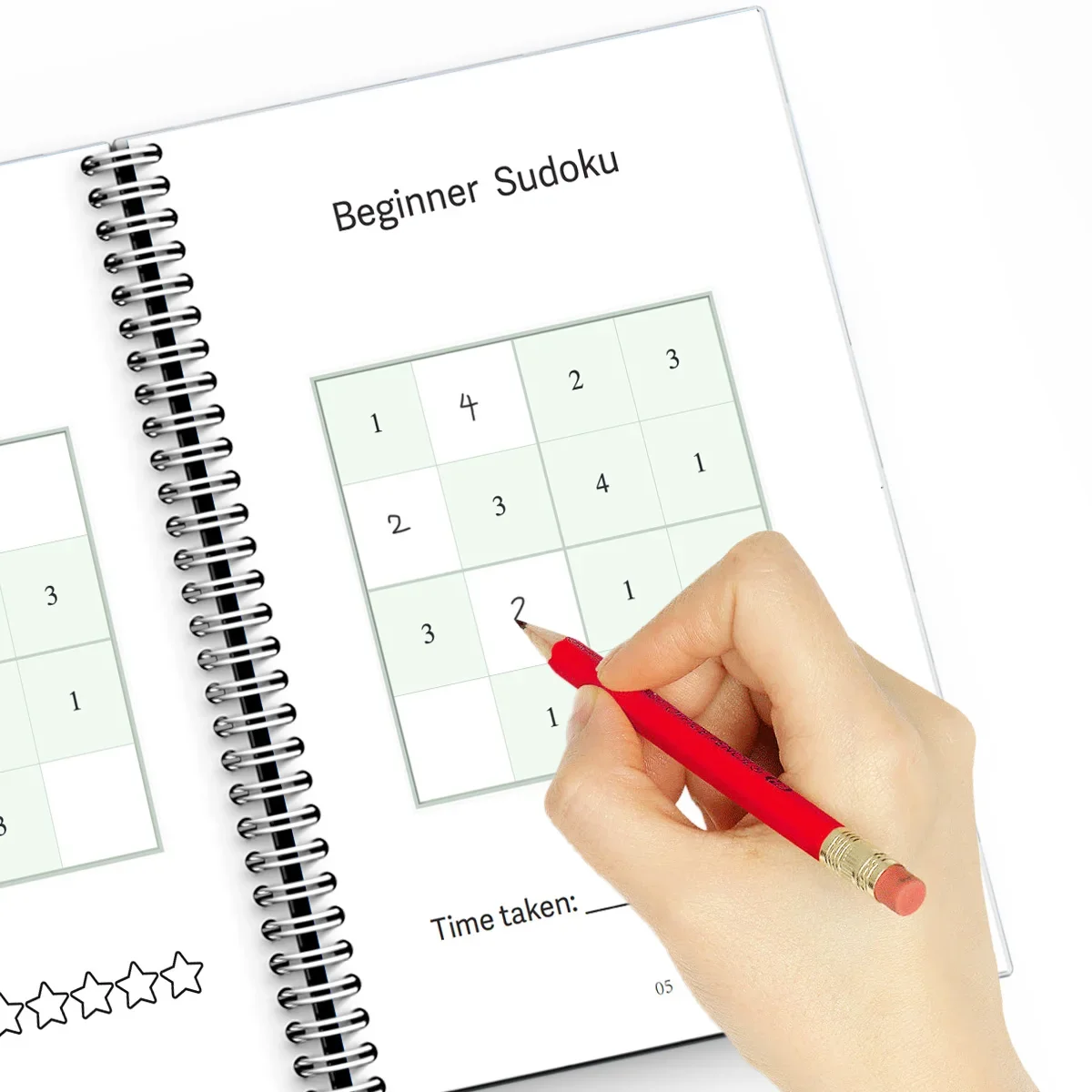 Sudoku Logic Practice Book 5