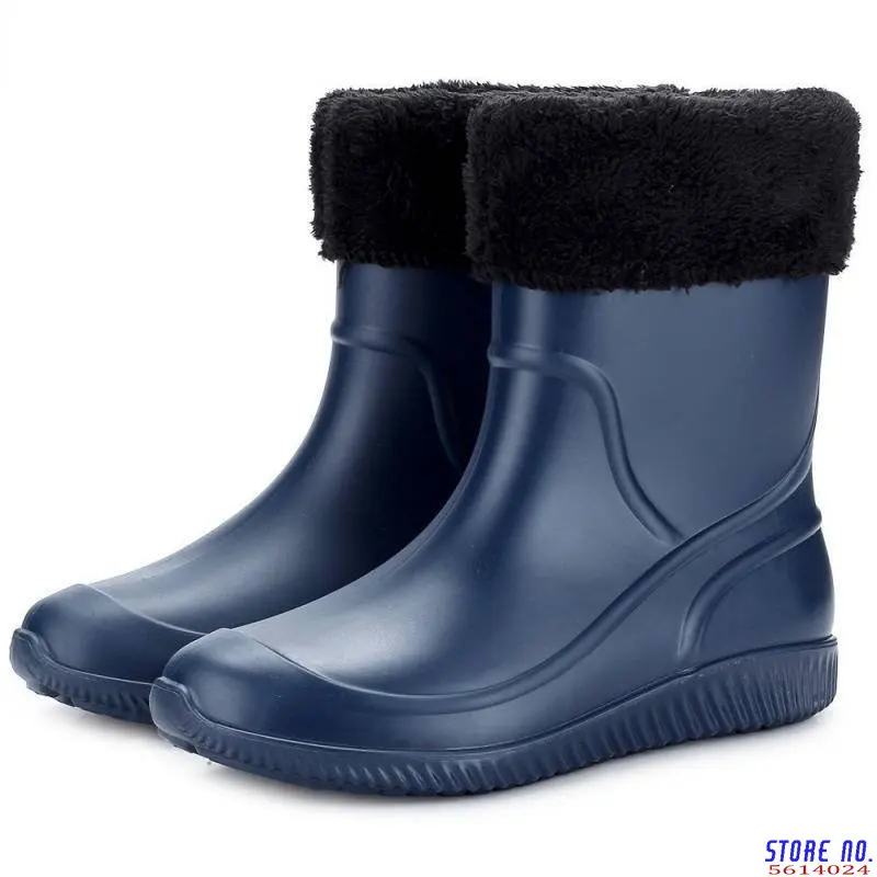 bottes-de-pluie-mi-mollet-pour-hommes-de-haute-qualite-impermeables-pour-le-travail-la-peche-le-printemps-l'automne-et-l'hiver