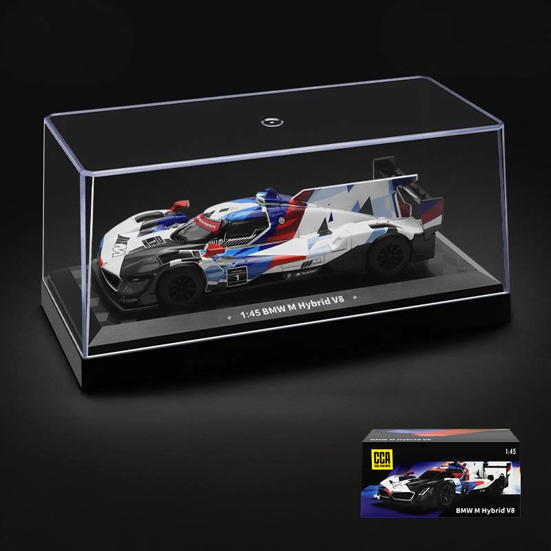 BMW M Hybrid V8 Super Racing Alloy Diecast Model Car - Collectible Miniature Vehicle for Display and Decoration