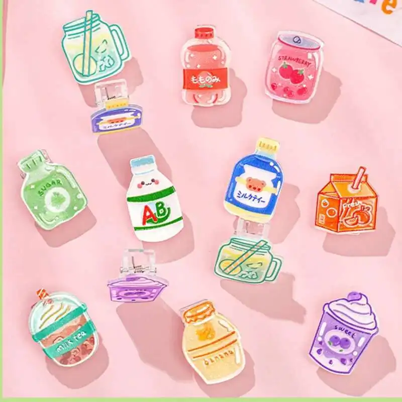 Cartoon Drinks Clip 1 Piece For Office School
