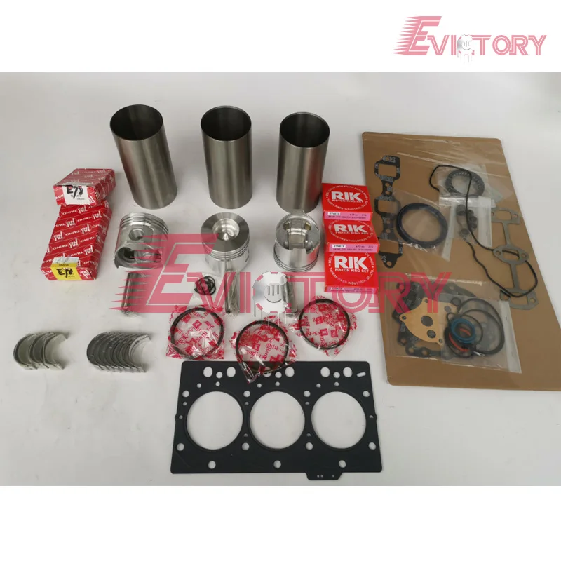 

3D78-1 3D78-1F Overhaul Rebuild Kit piston ring cylinder head gasket liner bearing For Komatsu engine PC28UU-1 excavator parts