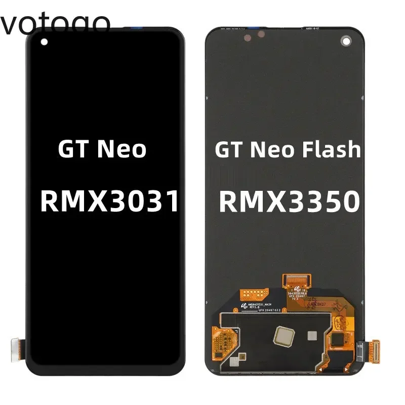 

ЖК-дисплей для Realme GT Neo RMX3031 / Neo Flash RMX3350 6,43 "TFT/HXD OPPO