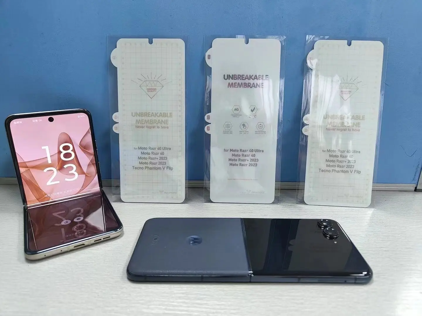 Ultra Soft Frosted Full-Coverage Hydrogel Screen Protector Film