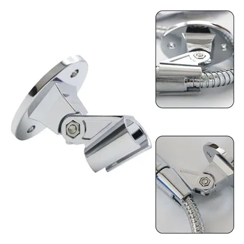 Adjustable Shower Bracket Fixed Base Universal Wall Mounted Shower Head Holder Handheld Sprayer Fixed Base Support For Bathroom 2