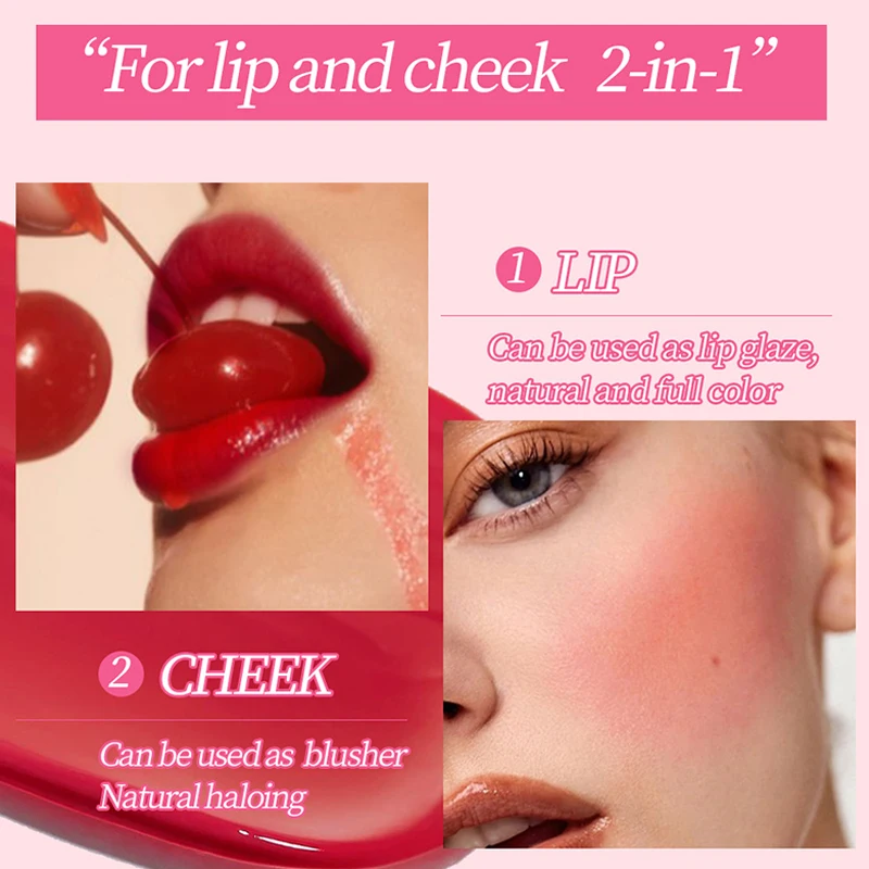 Lip Gloss Lip Makeup Lip Tint Lip Oil Mirror Makeup Products Lip Oil Moisturizing Tint Liquid Lipstick 6 Colors