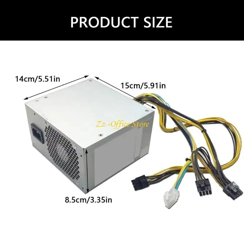 P330 P340 P350 데스크탑 컴퓨터 HK600-11PP용 85DC 최적화 500W 전원 공급 장치