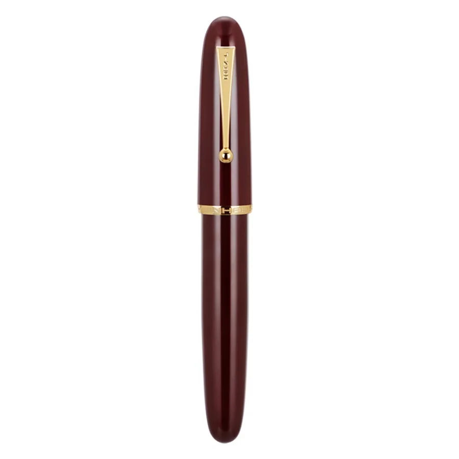 

Роскошная перьевая ручка JinHao 9019 Dadao, акриловая прозрачная Вращающаяся ручка, перо 40 мм, канцелярские принадлежности, ручка для офиса