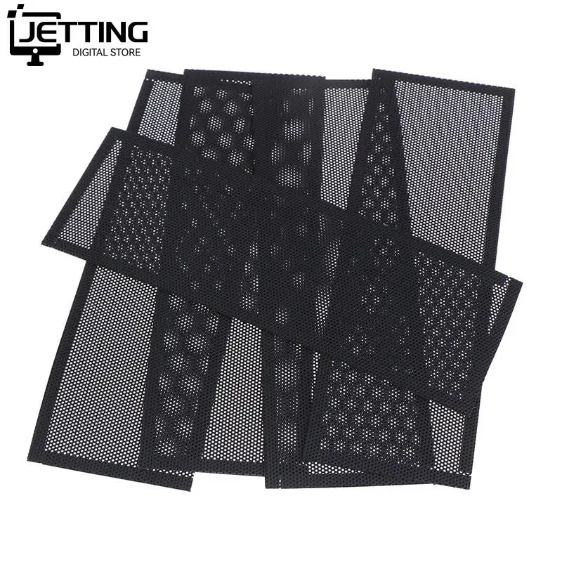 5PCS Practical PVC Dust Filter Universal DIY Shield Back Plate For Computer Chassis I/O