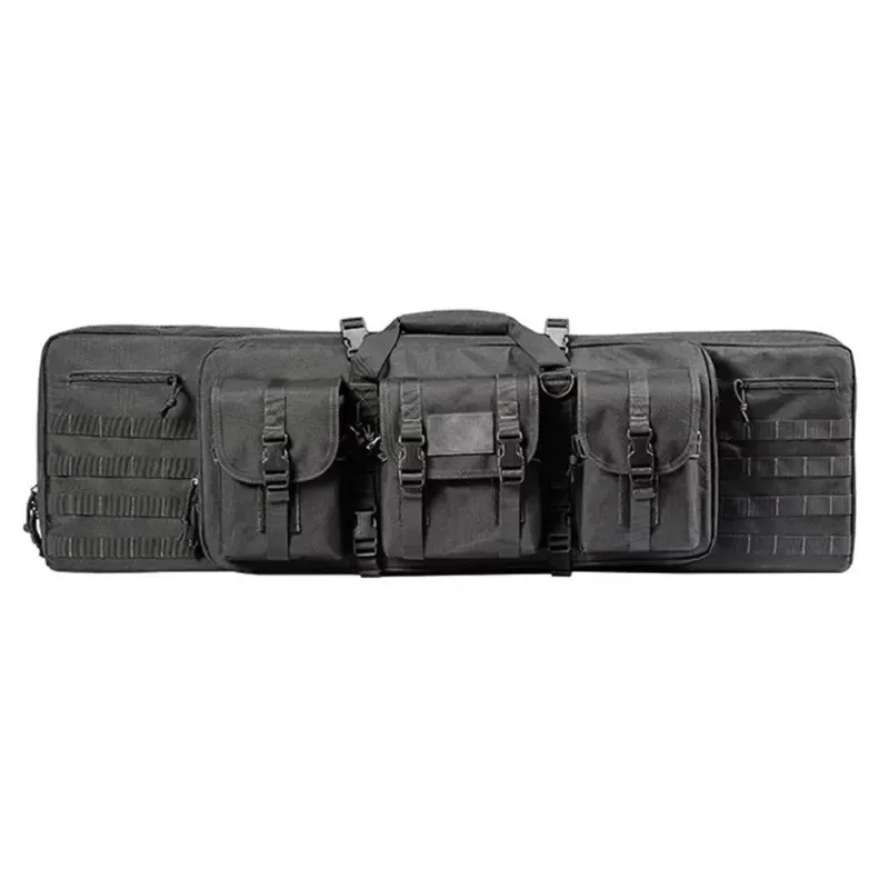 108CM 118CM 140CM Tactical Dual Rifle Gun Bag Military Shooting Padded Rifle Storage Backpack Moore System Hunting Bag