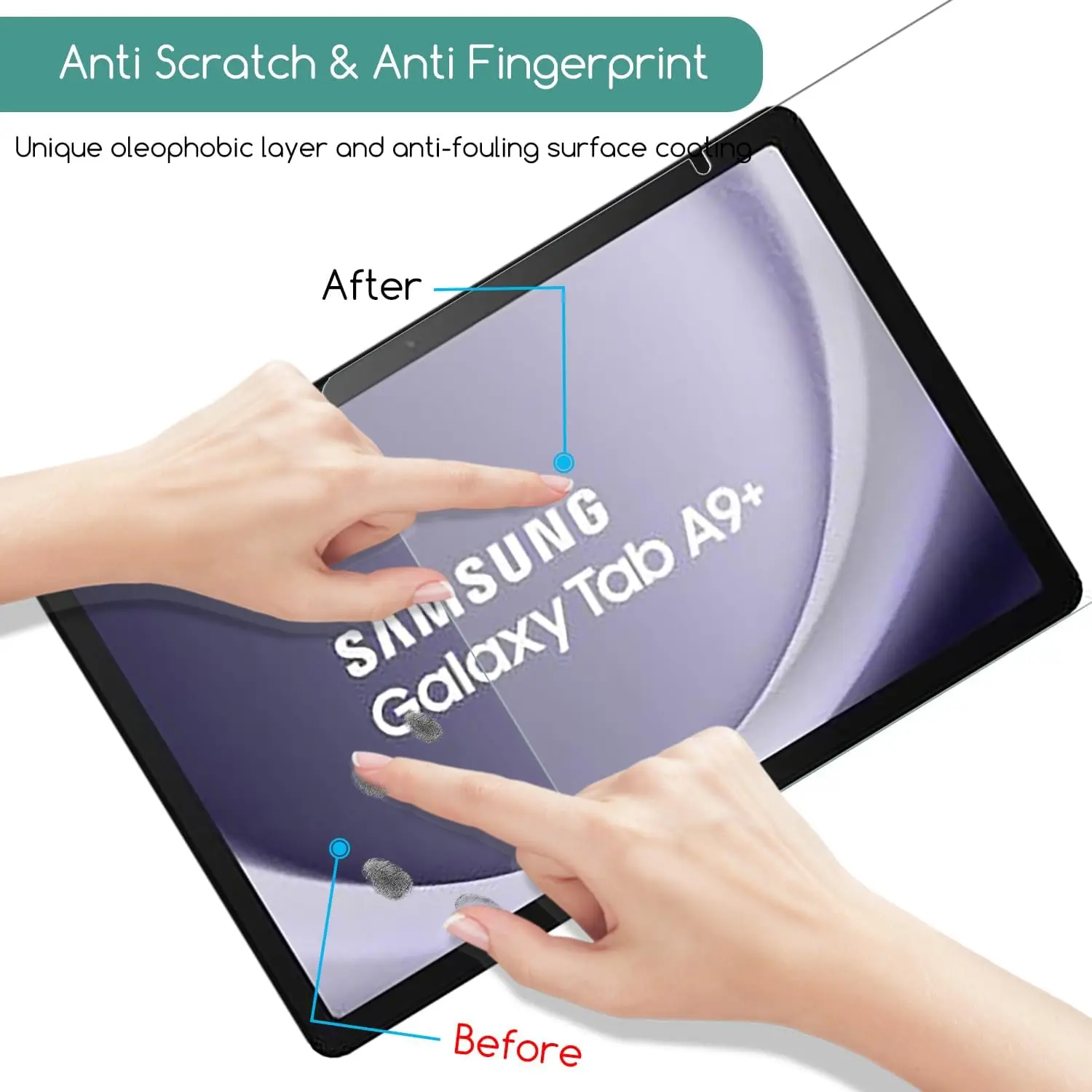 Samsung Tablet, Película Protetora, Galaxy Tab A9