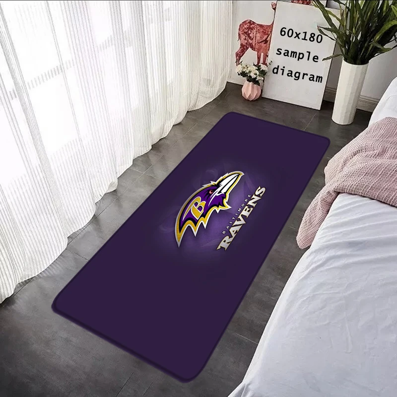 thumbnail image 1 of Felpudo de entrada para casa, alfombras deportivas, alfombras de la NFL para sala de estar, alfombra para pies, alfombra para baño, alfombrillas antideslizantes para pasillo, decoración del hogar, 1 of 5
