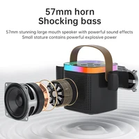 TANALAZ K8 Karaoke Machine Portable Bluetooth 5.1 PA Speaker System with 1-2 Wireless Microphones Home Family Singing Child Gift - Image 3