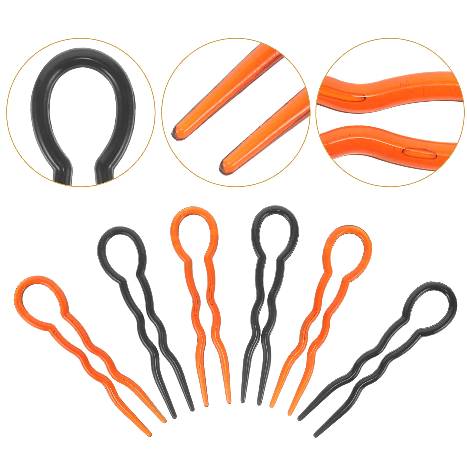 Fermagli Per Capelli A Forma Di U Semplici Forcine Per Capelli Forcina A Spirale Veloce A Forma Di U Perni Intrecciati A Forma Di U Strumento Per Lo S