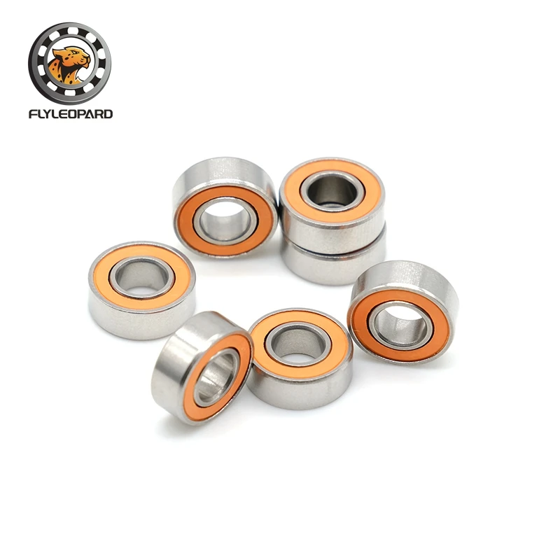 2PCS SMR115 2RS 베어링 5x11x4mm ABEC-7 스테인레스 스틸 하이브리드 세라믹 베어링 드라이 오션 낚시 릴 볼 베어링 SMR115