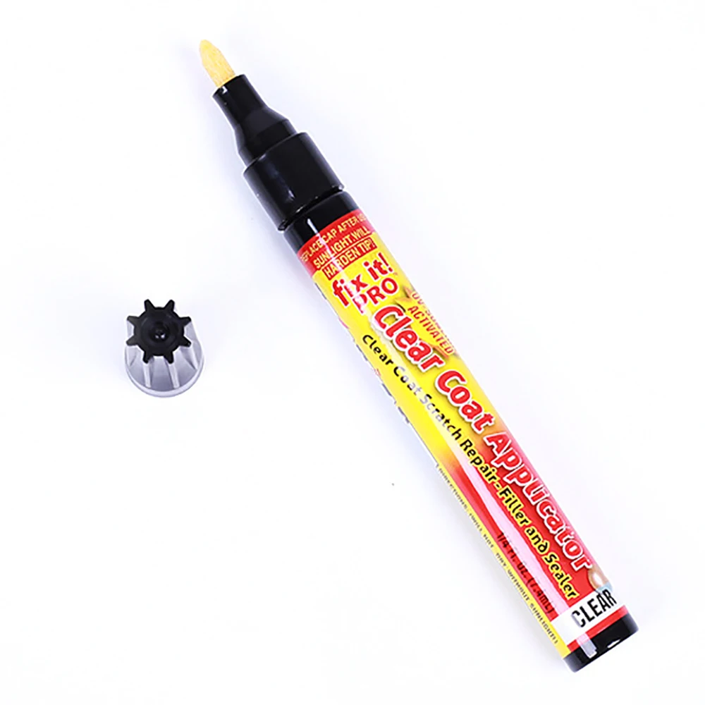 1pc Universal Car Clear Scratch Repair Pen Fix It Car Painting Pen Safe Use Of Scratch Repair Filler And Sealer Paint Pen