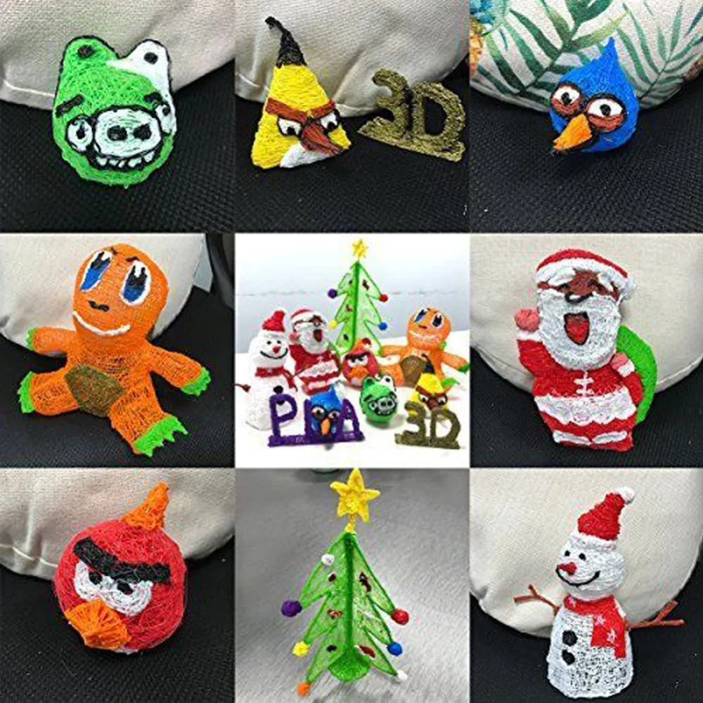 3D Pen Special 1.75mm PLA Filament 3D Printing Material Printer 12Color Refills Modeling Stereoscopic No Pollution 36m