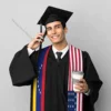 Venezuela Flag Unisex Adult Graduation Stole Shawl for Academic Commencements Celebration Uniform 5