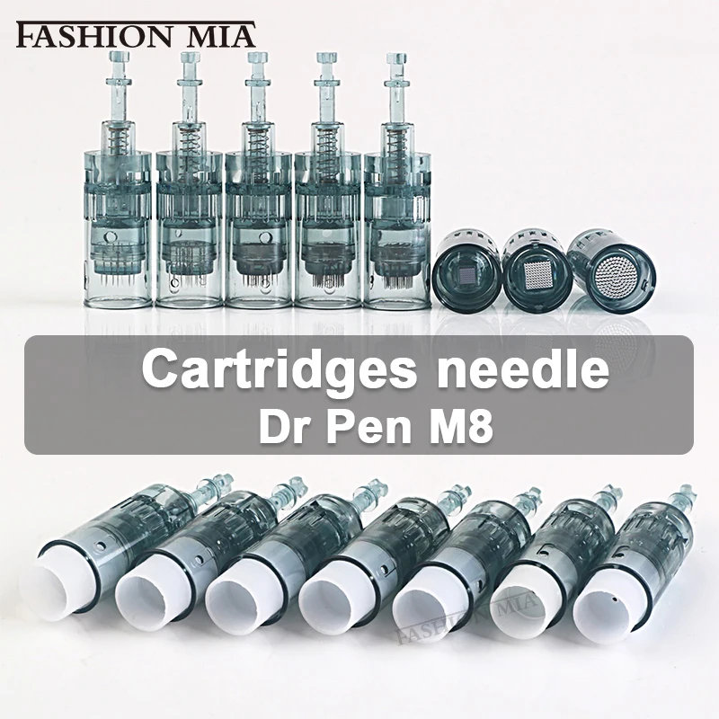 Dr Pen Ultima M8 Microneedling Pen Aghi A Cartuccia A Baionetta 11/16/24/36/42 Pin Round Nano Mts Skin Micro Needling Sostituzione