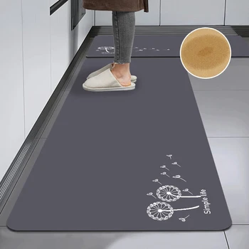 Tappetino da cucina semplice Tappetini per piedi Tappeti per aree lunghe Tappeto in velluto di cristallo per soggiorno Tappetini assorbenti Tappetino per porta della camera da letto 1