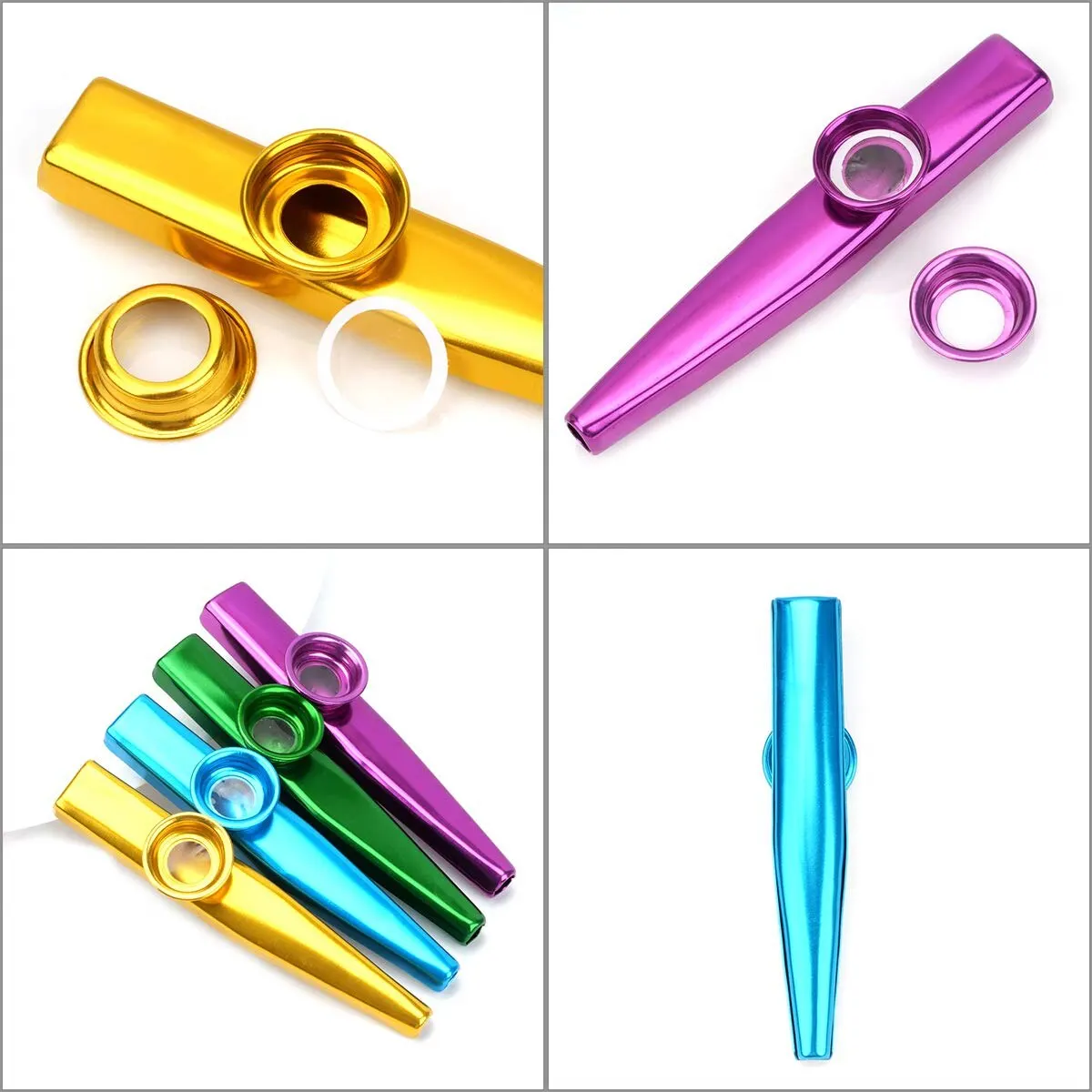Kazoo Musical Instrument Aluminum Alloy