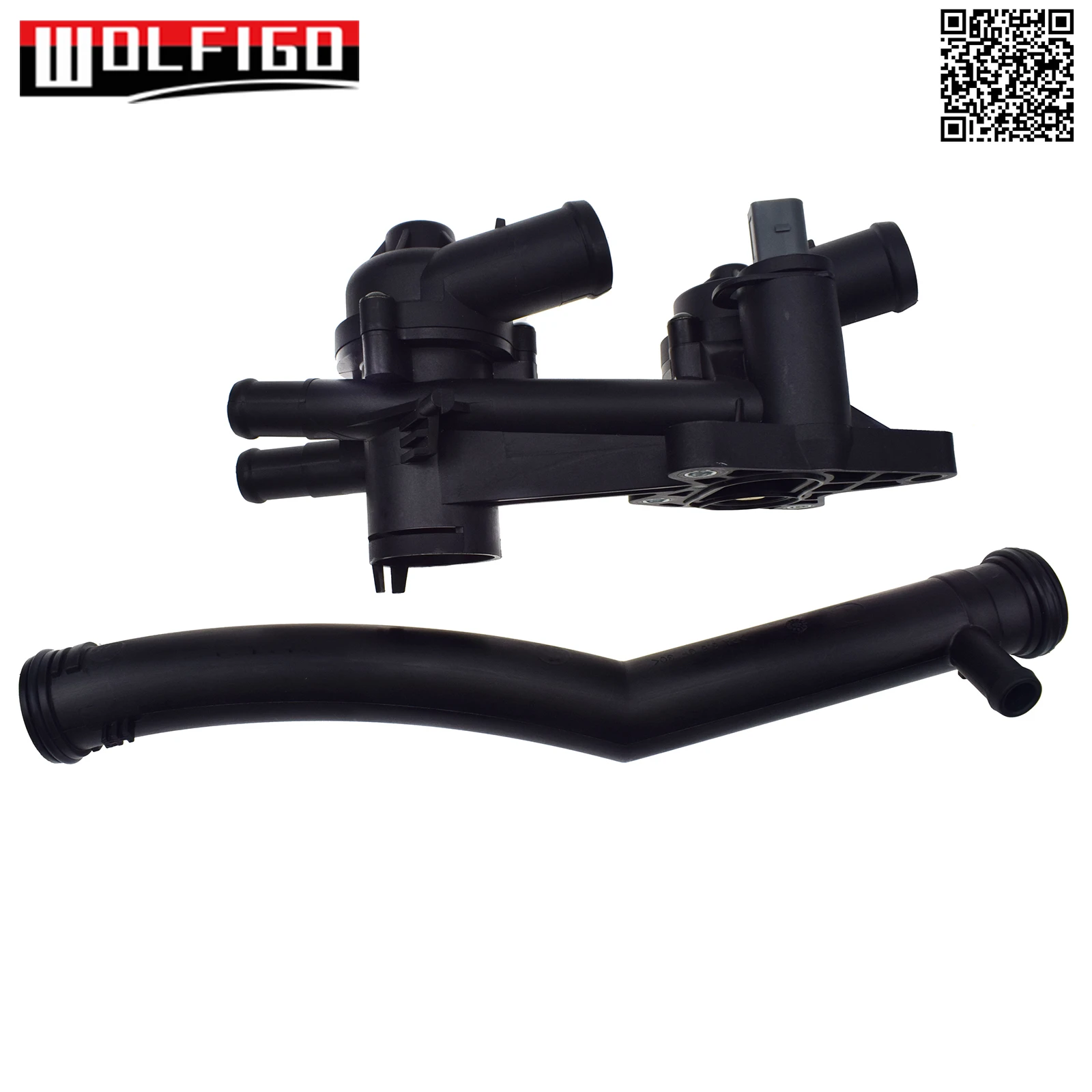 出産祝い アウディ A1 8X1 8XK 8XA 8XF A3 8P1 サーモスタットハウジング 03C121111T