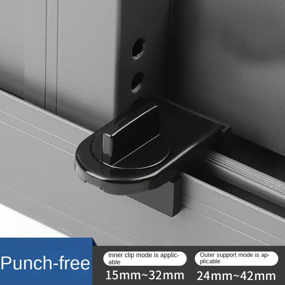 Description Picture 4 of itemNew Metal Sliding Window Locks Adjustable Security Protection Safety Lock Translation Sliding High Quality Window Limiter Window