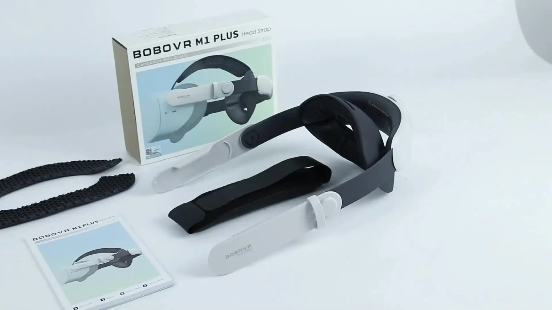 Bobovr-oculus Quest 2用のライトヘッドストラップ,毛むくじゃら