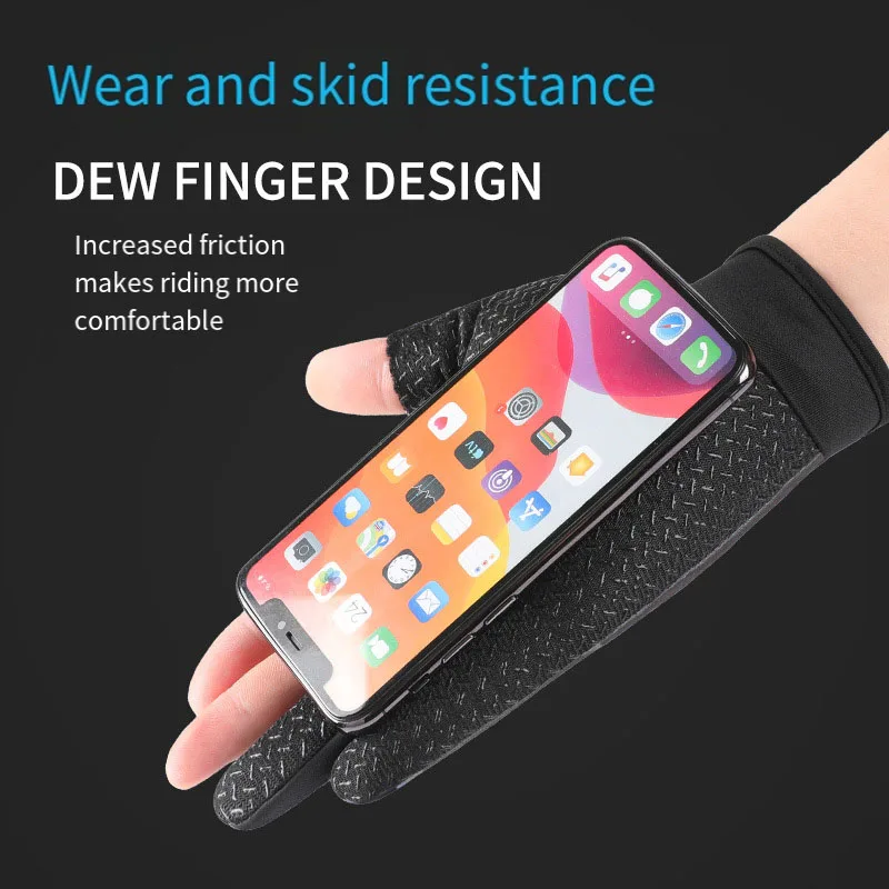 3 Fingers Universal Fishing Gloves Cut Arrow Pattern Breathable Outdoor Angling Sunscreen Anti-Slip Gloves Sports Fishing for fishing gloves