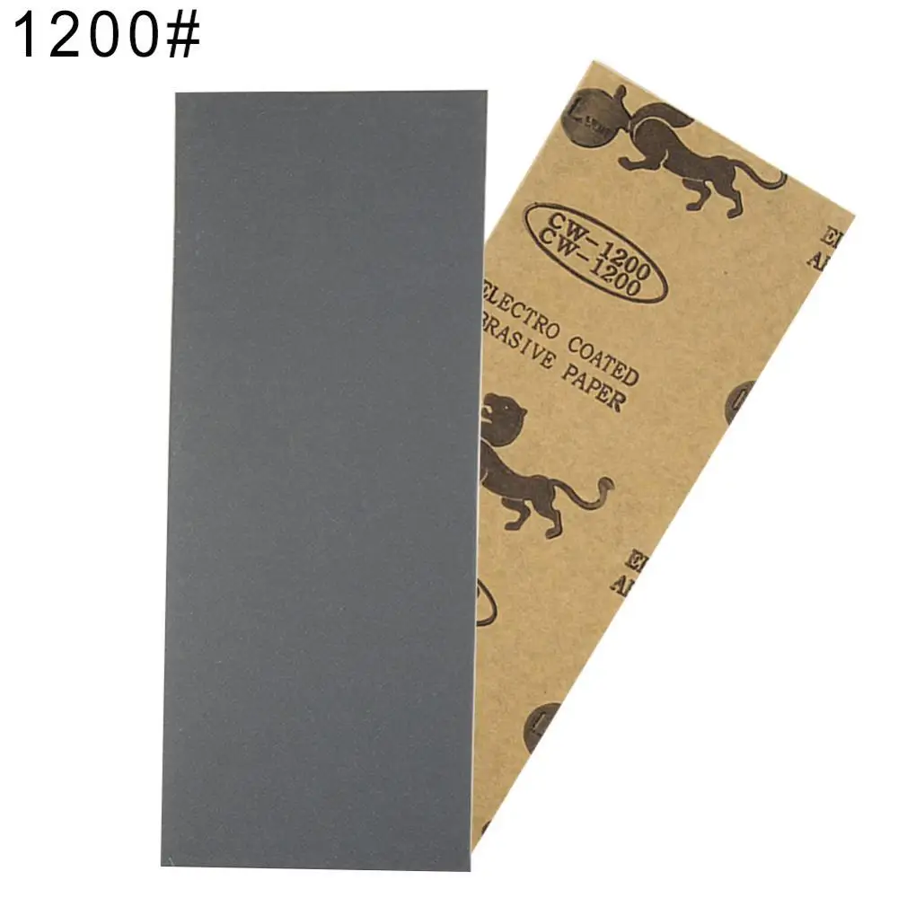 Car Automotive Sandpaper Wet Dry Sandpaper Sheets 400/600/800/1000/1200/1500/2000/2500 Metal Sanding and Automotive Polishing
