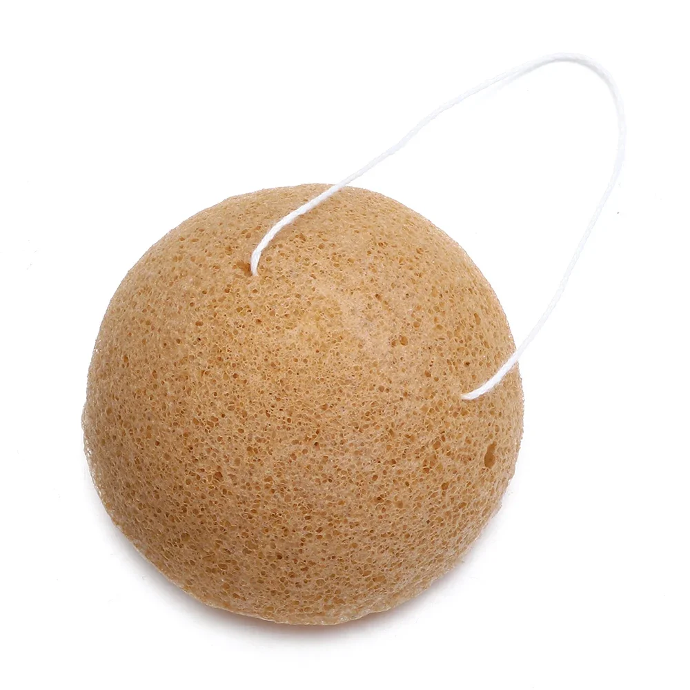 Fiber Facial Cleansing Exfoliator Sponge - Gentle Face Wash Puff