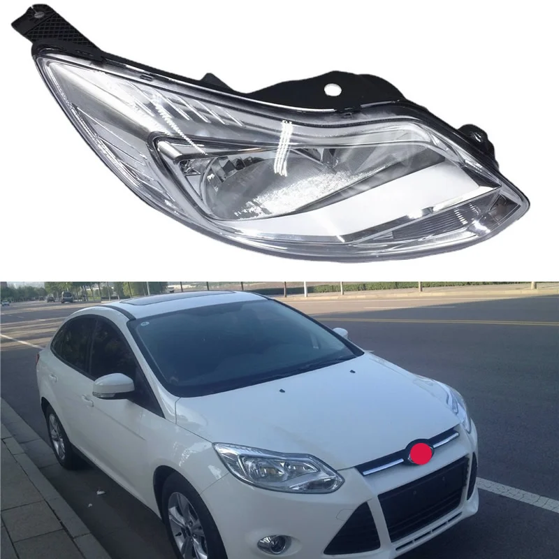 for 2012 2013 2014 Ford Focus headlight assembly high beam headlight turn signal low beam
