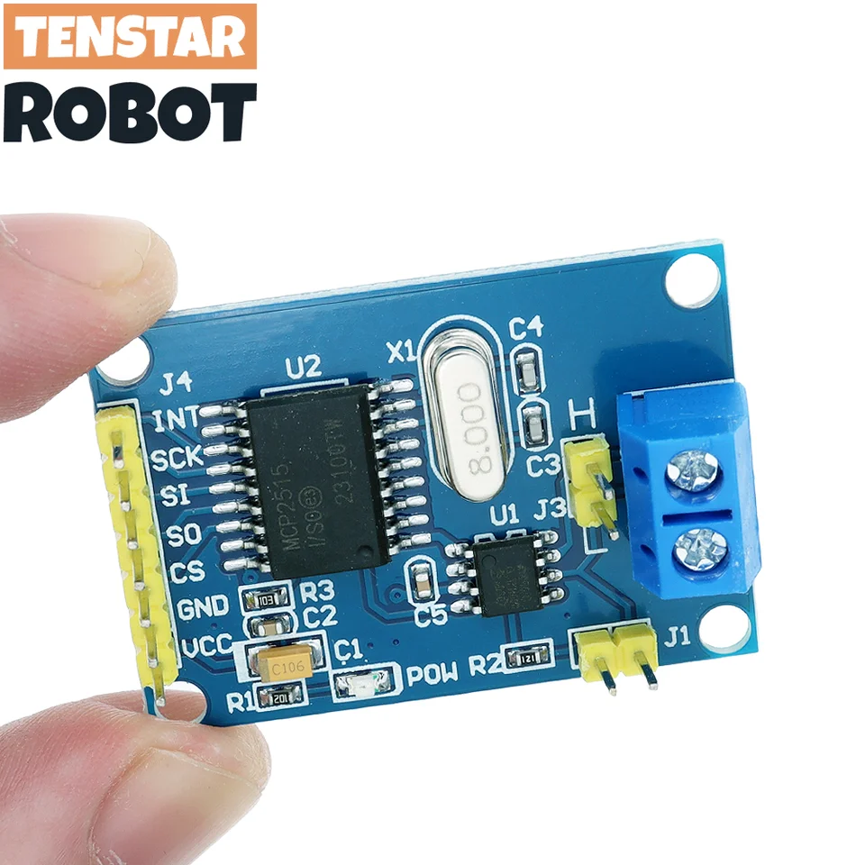 Modulo Scheda MCP2515 CAN Bus Con TJA1050, Ricevitore SPI Per Arduino, 51 MCU E ARM