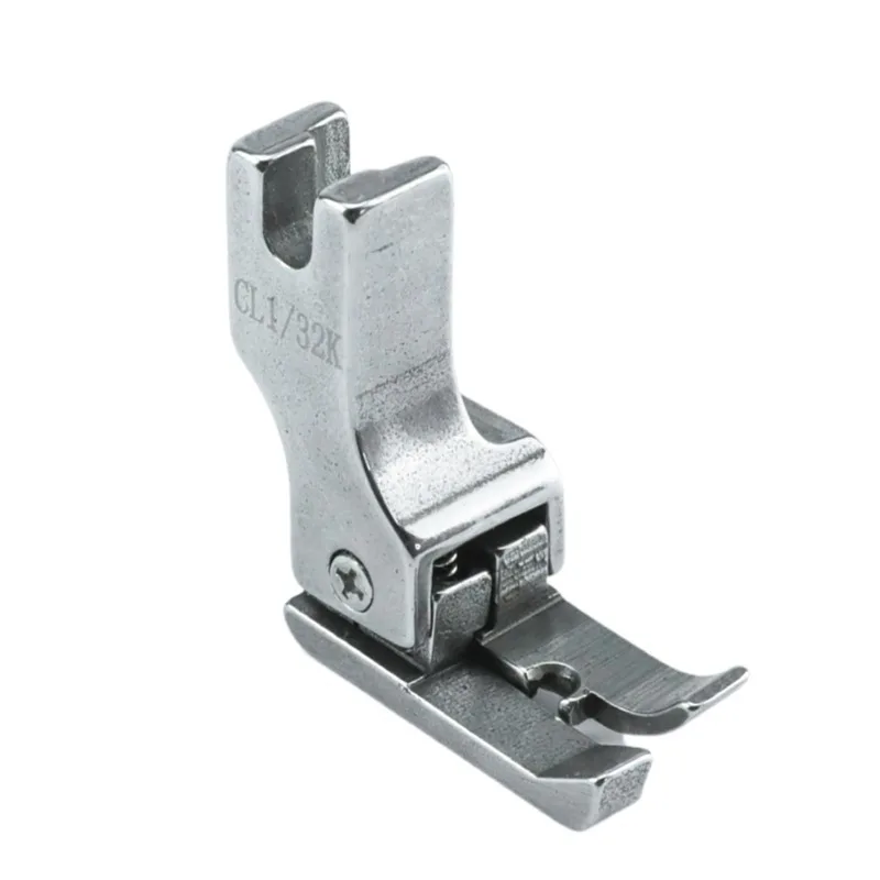 

2PCS-Flat car general anti-jump needle high and low pressure foot thin material special all-steel presser foot 0.1 0.2