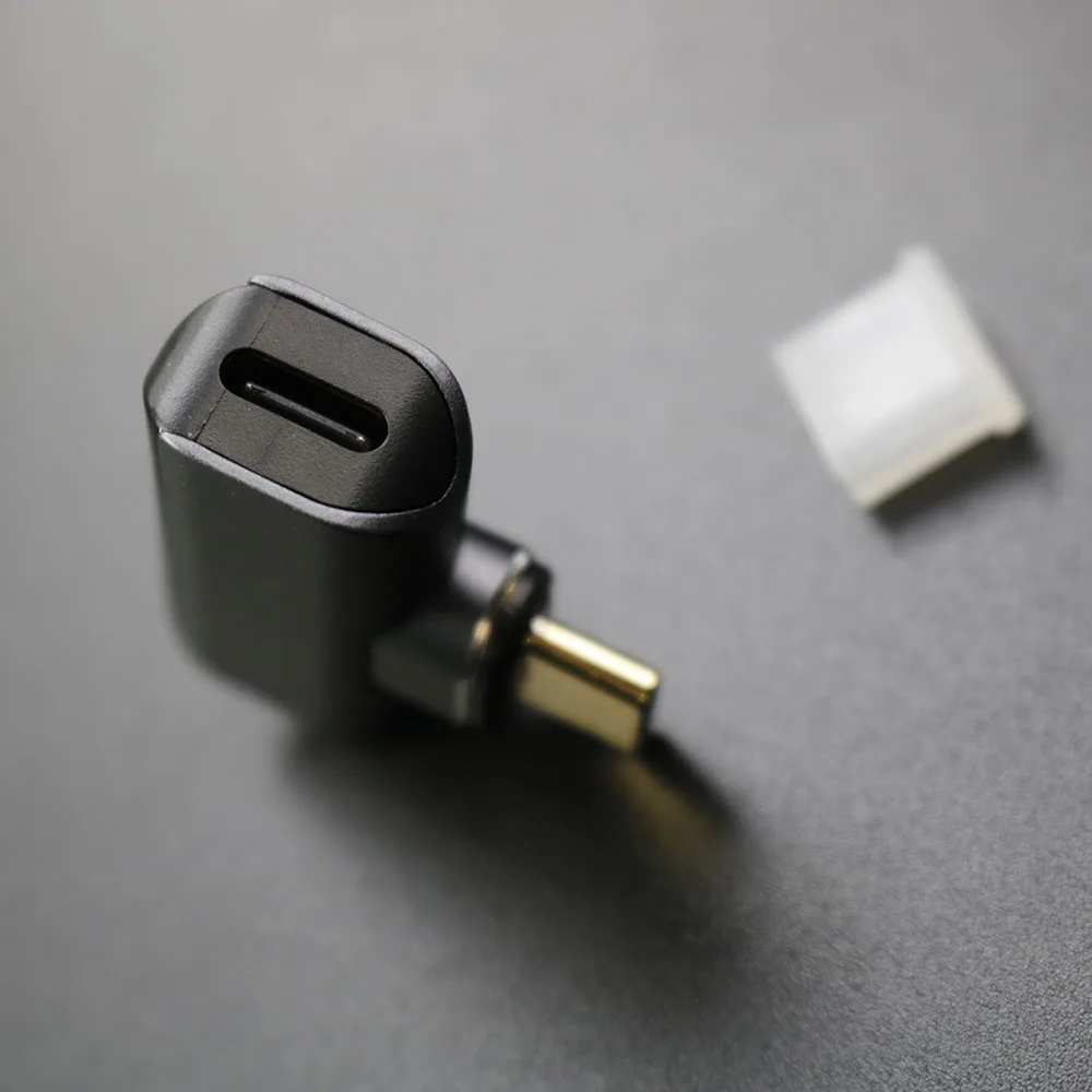 유형-c 40Gbps 데이터 전송 어댑터 유형 C 암-수 확장 어댑터 USB-C 장치 QC 4.0 100W 고속 충전