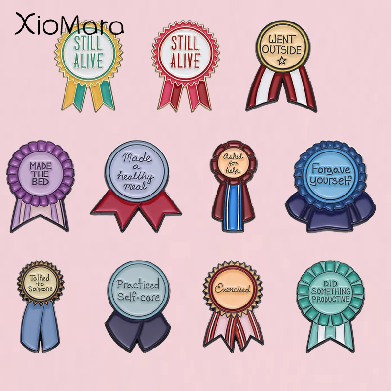 https://ae01.alicdn.com/kf/Sf9901f29850a448da74615c009ace049F/Creative-Funny-Medal-Enamel-Pin-Still-Alive-Practiced-Self-Care-Award-Ribbon-Brooch-Lapel-Clothes-Badge.jpg