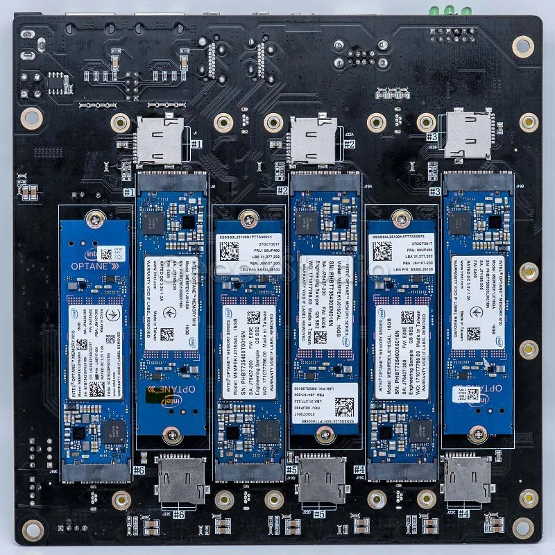 Deskpi Super6c Raspberry pi Cm4 Cluster Mini-itx Placa Módulo de Cálculo Rpi Suportado - Imagem 6