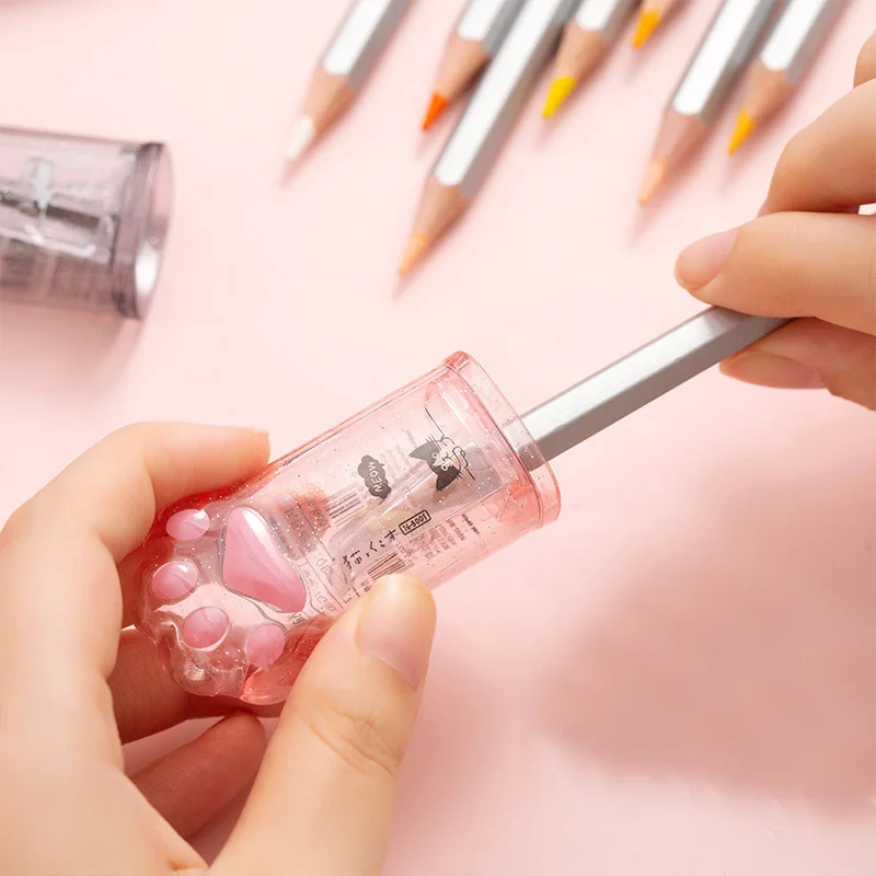 

Cat Claw Pencil Sharpener Korean Stationery Kawaii Pencil Sharpener
