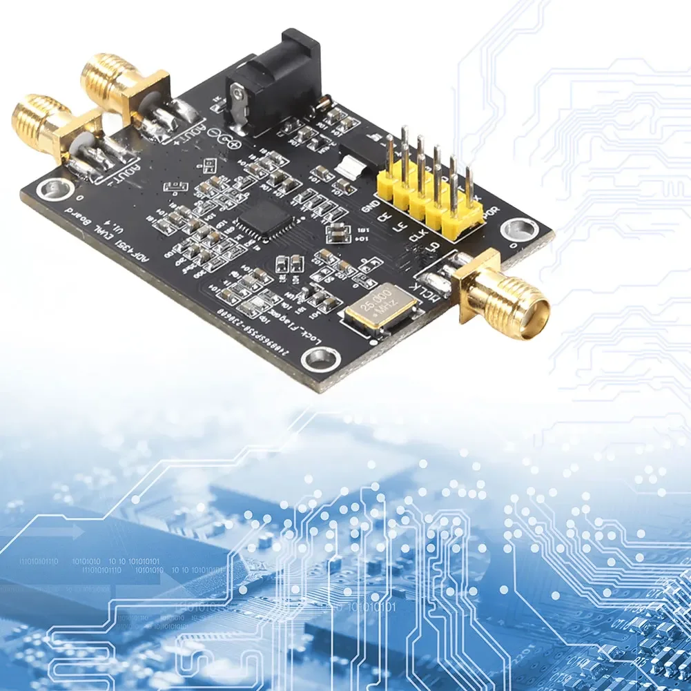 35M-4.4GHz PLL RF Signal Source ADF4350/ADF4351 Phase Locked Loop Frequency Synthesizer SMA Interface Signal Generator Module 5V
