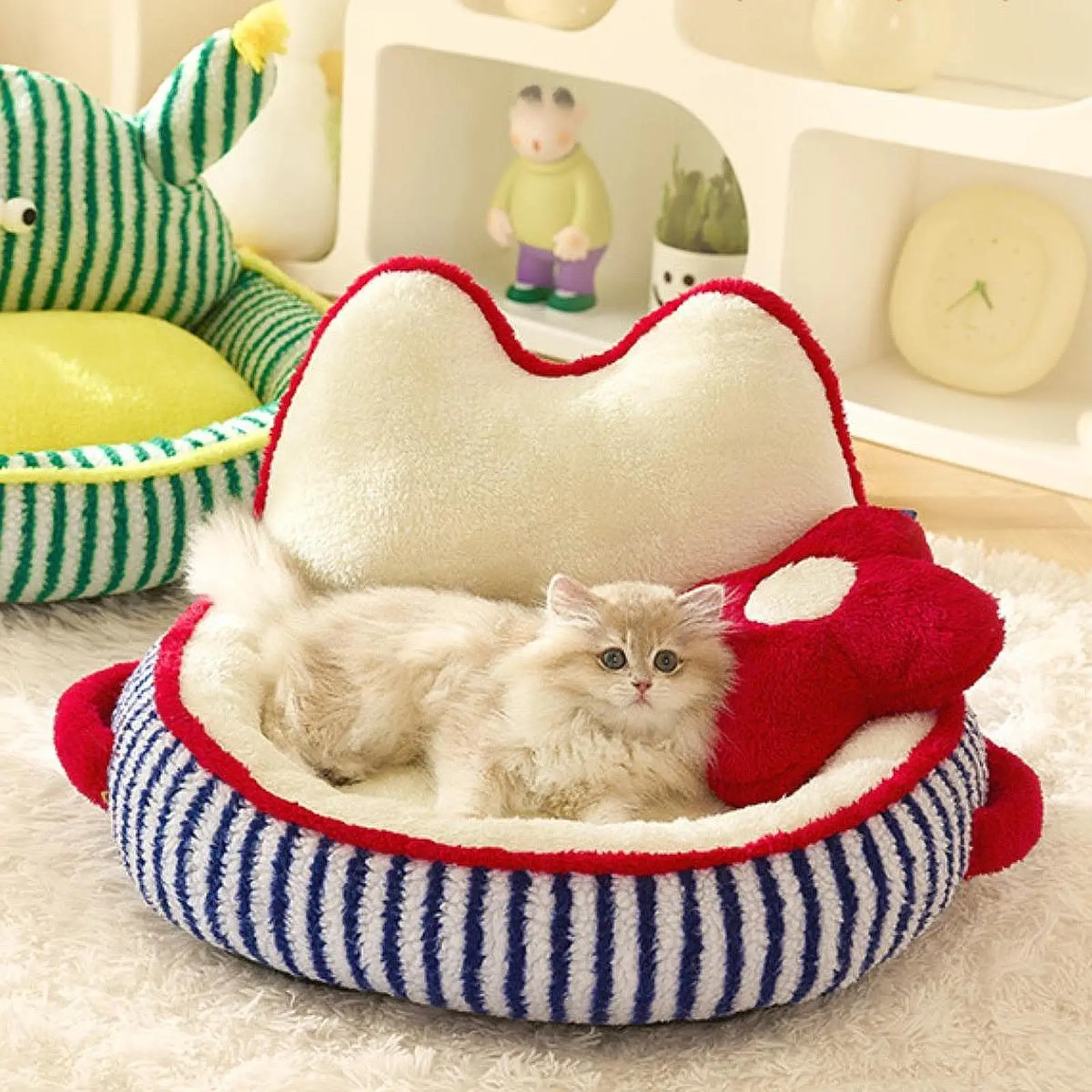 Dog Bed Anti Slip Bottom Warm Dog Bed Sofa for Pet Supplies Kitten Puppy Dog Bed Anti Slip Bottom Warm Dog Bed Sofa for Pet Supplies Kitten Puppy
