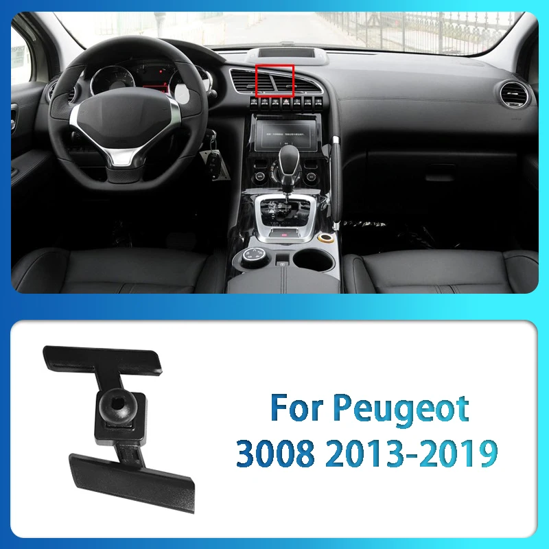 Car Mobile Phone Holder Stand Mount Special Dedicated Bracket Base For Peugeot 308 408 508 3008 4008 5008 Car Styling