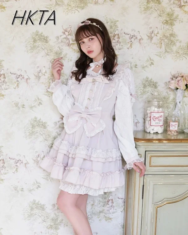 Lolita Dress Japanese Girls for Autumn